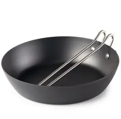 GSI Carbon Steel Frypan Solid stekepanne med god varmeegenskap