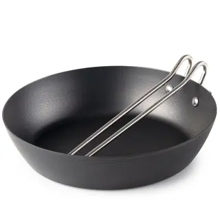 GSI Carbon Steel Frypan Solid stekepanne med god varmeegenskap