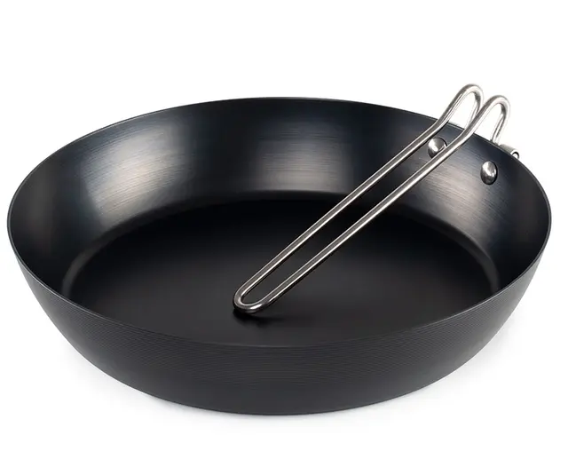GSI Carbon Steel Frypan 10" Solid stekepanne med god varmeegenskap 
