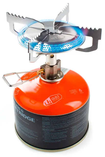 GSI Glacier Camp Stove Kraftig boksmontert gassbrenner 