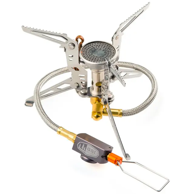GSI Pinnacle 4 Season Stove Kompakt gassbrenner med reguleringslange 