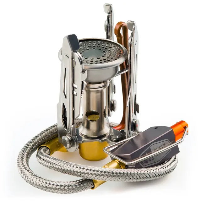 GSI Pinnacle 4 Season Stove Kompakt gassbrenner med reguleringslange 