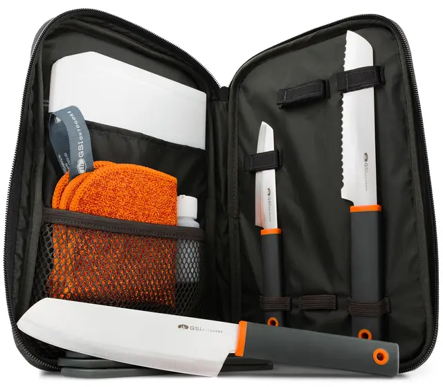 GSI Santoku Knife Set Praktisk knivsett som dekker alle behov. 