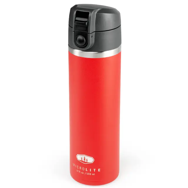 GSI Microlite Vacuum Bottle 500ml Haute Red 