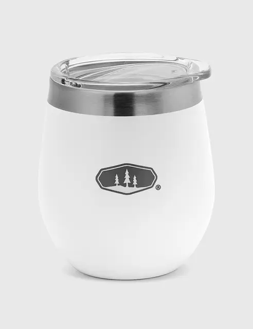 GSI Glacier SS Tumbler White Solid Coctailglass med isolasjon 