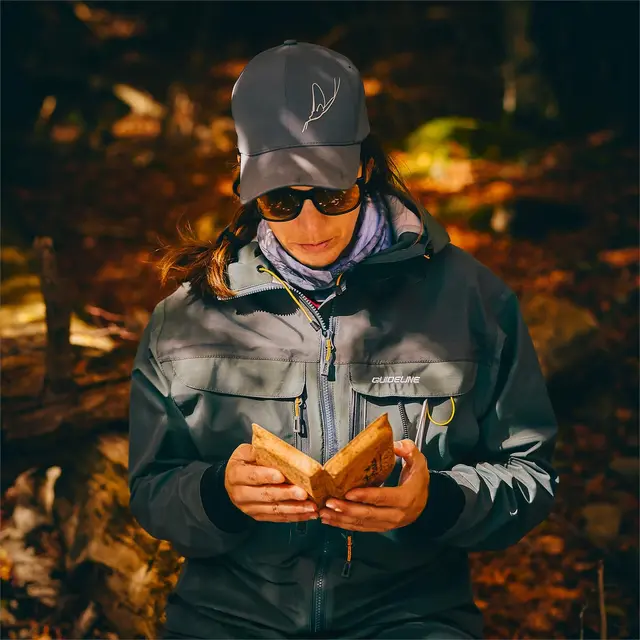 Guideline Lærdal jakke S Dame, Algae Green/Charcoal 