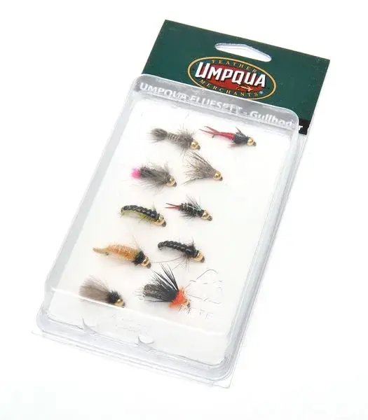 Umpqua fluesett - Gullhoder 