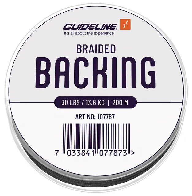 Guideline Braided Backing Black 30 lbs 200m 