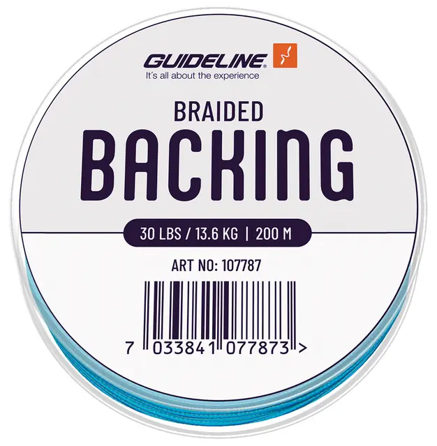 Guideline Braided Backing Blue 30 lbs 200m 