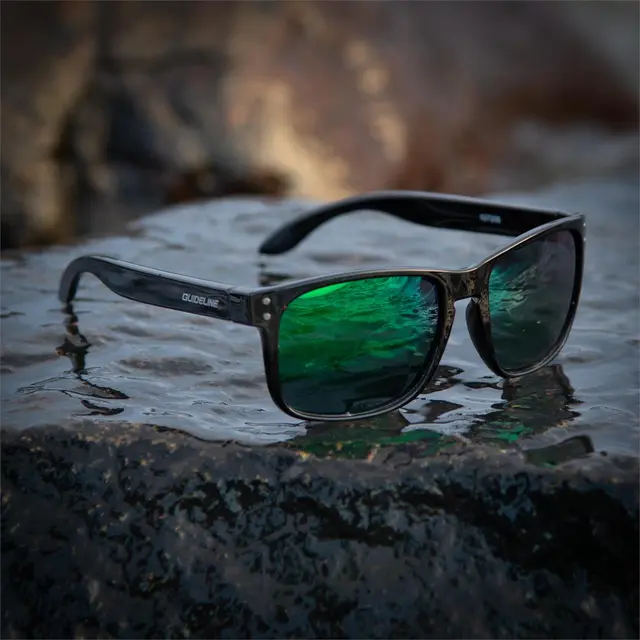 Guideline Coastal Sunglasses Grey Lens, Green Revo Coating 