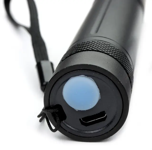 Gulff Pro 365nm 3w UV lykt Oppladbar UV lampe til UV lim 