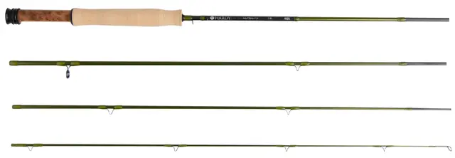 Hardy Ultralite NSX SR 7'6" #3 4-delte fluestenger til små elver 