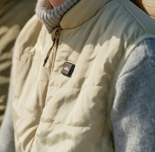 HeatX Heated Everyday Vest M Tidal S Tidal Foam, herre 