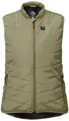 HeatX Heated Everyday Vest W Green XS Lichen Green, dame