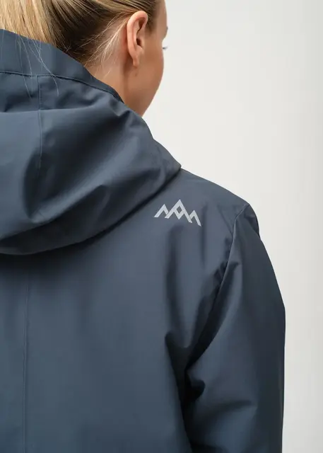 HeatX Heated Oslo Coat Womens Navy XS Allsidig jakke med elektrisk varme 