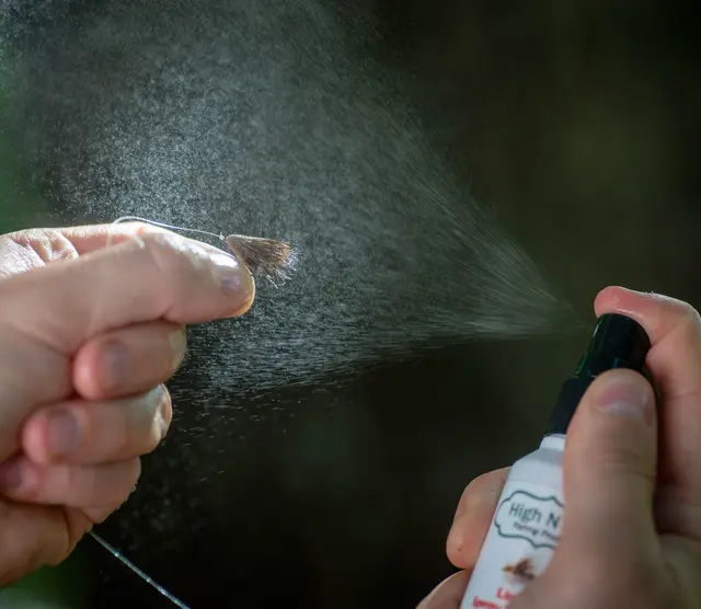 High N Dry Liquid Spray Floatant Flueimpregnering med praktisk pumpespray 