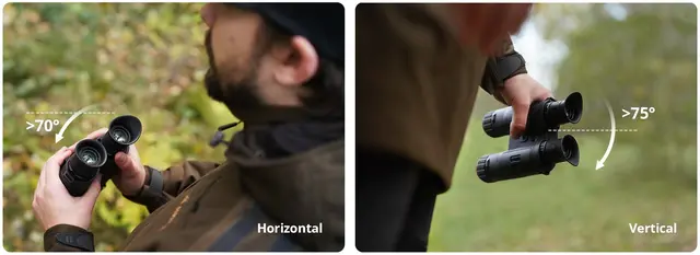 Hikmicro Habrok HH35L Digital termisk binokular kikkert 