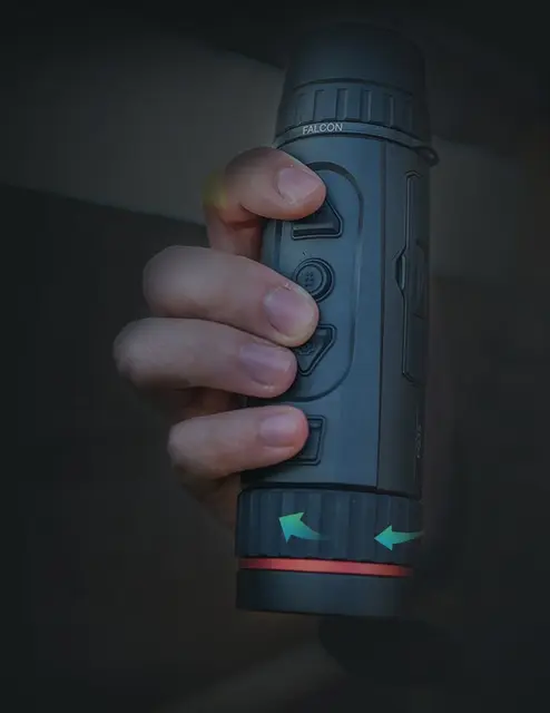 Hikmicro Falcon FQ25 Termisk monokular håndholdt kikkert 