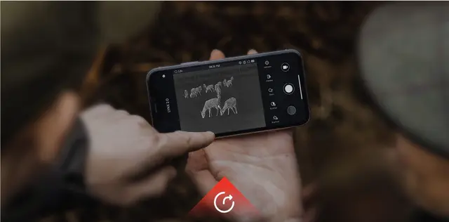 Hikmicro Lynx 2.0 LH15 Termisk monokular håndholdt kikkert 