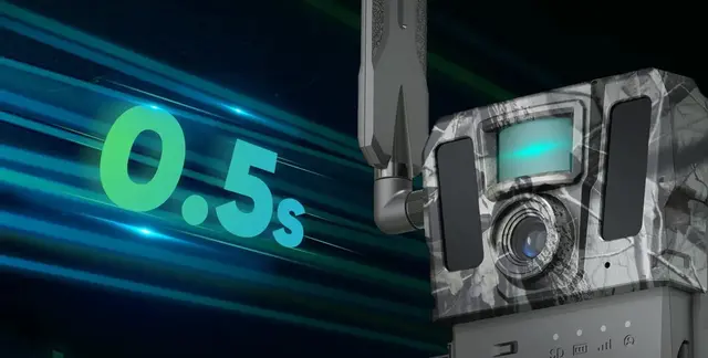 Hikmicro M15 4G Trail Camera Viltkamera med 4G og 10MP bilder 