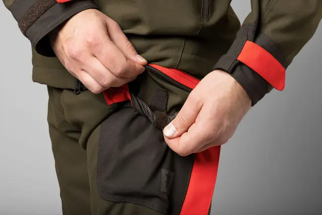 Härkila Pro Hunter Dog Keeper Trouser 46 Willow green/Orange 