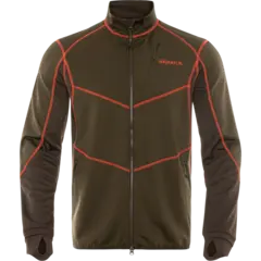 H&#228;rkila Scandinavian fleece jakke Willow Green/Shadow Brown M