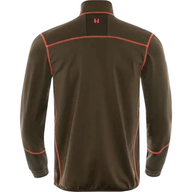 Härkila Scandinavian fleece jakke Willow Green/Shadow Brown M 