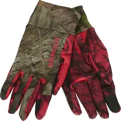 H&#228;rkila Moose Hunter 2.0 fleecehansker M MossyOak Break-Up Country/MossyOak Red
