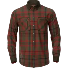 H&#228;rkila Pajala Skjorte Red Autumn Check S