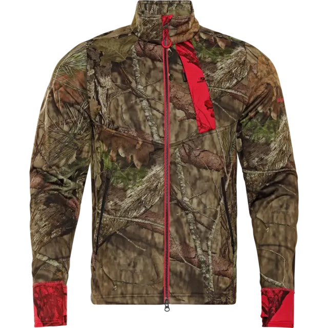 Härkila Moose Hunter 2.0 GTX fleecejakke MossyOak Break-UpCountry/MossyOakRed S 