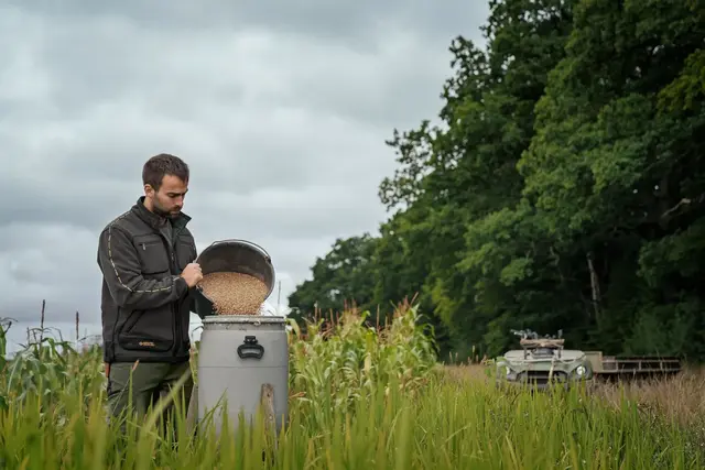 Härkila Kamko fleecejakke Grey/Green M Vendbar fleecjakke med Windstopper 