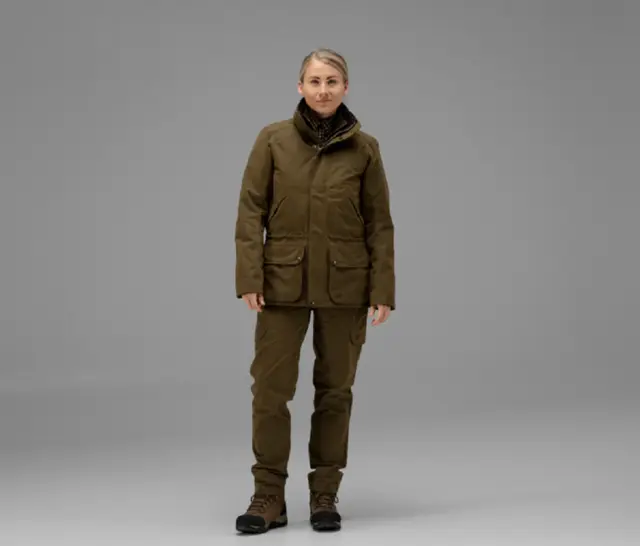 Härkila Retrieve Lady jakke Warm olive 36 