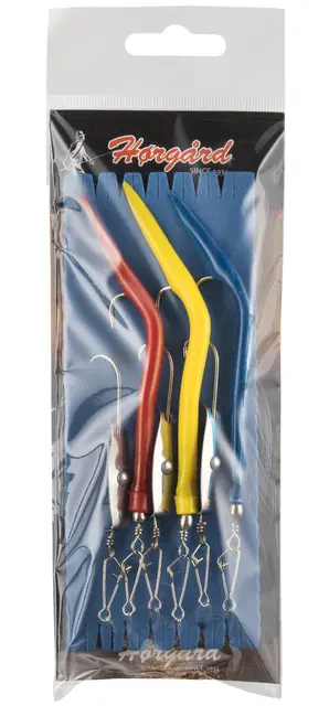 Hørgård Kroksett Makk/Rykk Ferdig kroksett med gummimakk og rykk 