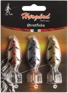H&#248;rg&#229;rd &#216;rretfiske sluksett 3-pack 12g Sluksett med tre &#248;rretsluker