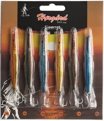 H&#248;rg&#229;rd Sj&#248;&#248;rret sluksett 6-pack 15g Klassiske sildesluker i popul&#230;re farger