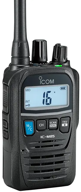 Icom IC-M85E Hybrid Marineradio For profesjonell bruk med kraftig lyd 
