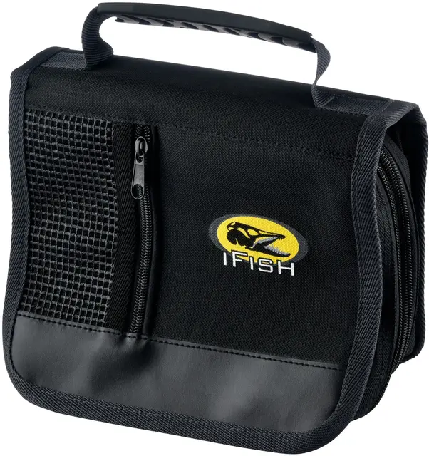 iFish Tacklemap Double Veske for isfisketackle og tilbehør 