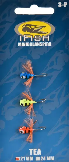 iFish Tea 21mm Balanspilk 21mm 3-Pack 