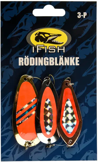 iFish Rödingblänke 3-pack Røyeblinker 3-pack 