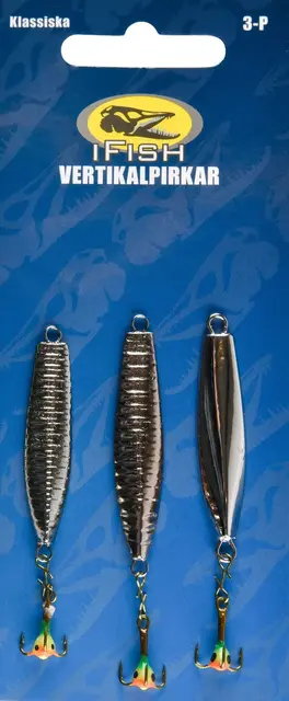iFish Vertikalpirk 3-pack Vertikalpilk/pimpel 3-pack 