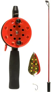 iFish Pimpelset Classic R&#246;ding Isfiskesett r&#248;ye