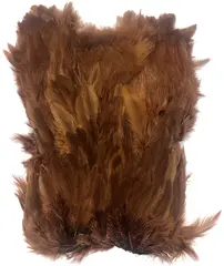 Softhackle patch Fiery Brown