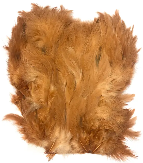 Softhackle patch Ginger 