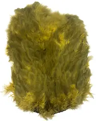 Softhackle patch Golden Olive