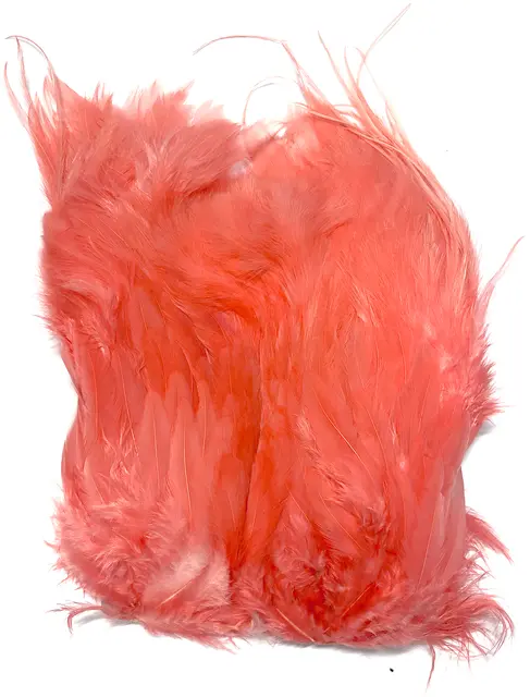 Softhackle patch Peach 