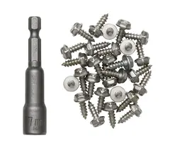 Kinetic Spike Kit 30stk Rustfri studs