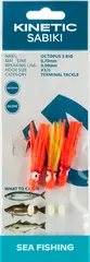 Kinetic Sabiki Octopus S #3/0 Red/Orange