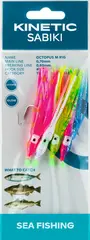 Kinetic Sabiki Octopus M #3/0 Pink/Blue