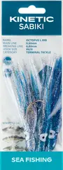 Kinetic Sabiki Octopus L #6/0 Blue/Red