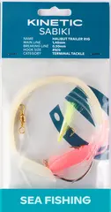 Kinetic Sabiki Halibut Trailer #9/0 Pink/Glow